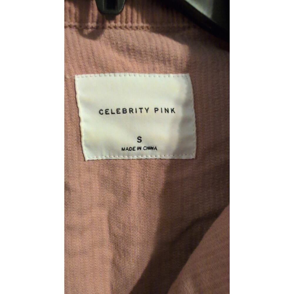 Celebrity Pink Corduroy Jacket Size Small Great Condition - Picture 3 of 4